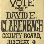 1972-1973 County Board scrapbook and clippings documents – number 1, 1972 – 1973 (Box 3, 1)