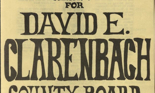 1972-1973 County Board scrapbook and clippings documents – number 2, 1972 – 1973 (Box 3, 2)