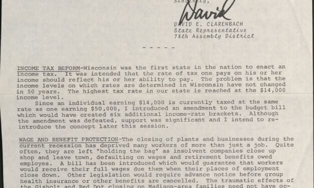 1975-1976 scrapbook and clippings documents – number 2, 1975 – 1976 (Box 4, 2)