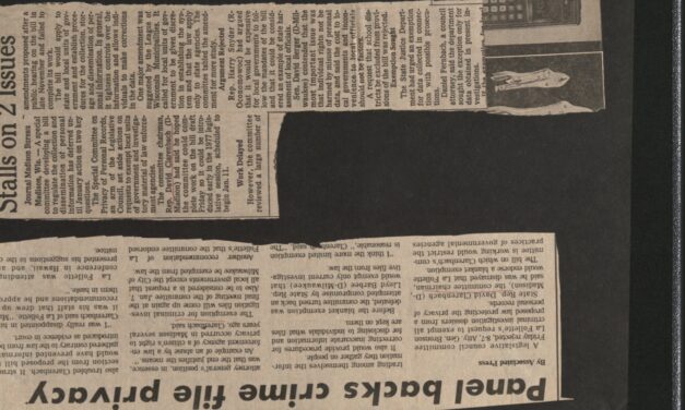 1976-1977 scrapbook and clippings documents – number 2, 1976 – 1977 (Box 4, 5)