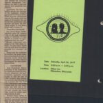 1977-1978 scrapbook and clippings documents – number 1, 1977 – 1978 (Box 1821273, 1)