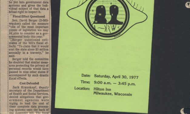 1977-1978 scrapbook and clippings documents – number 1, 1977 – 1978 (Box 1821273, 1)