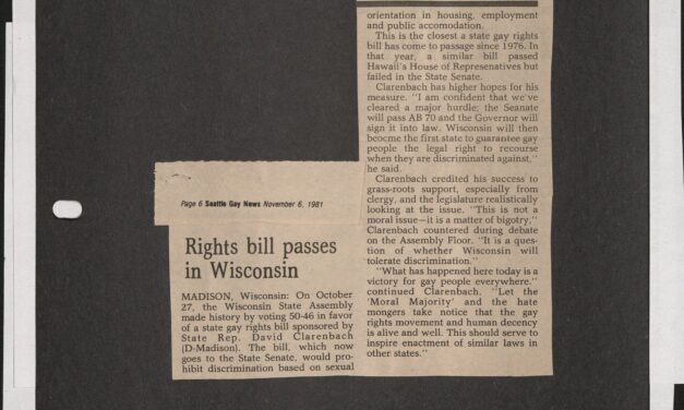 1978 scarpbook and clippings documents – number 1, 1978 (Box 5, 3)