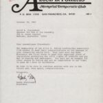 AB 70; Correspondence received, 1982-1983, 1985, 1987, 1990 (Box 5, 9)