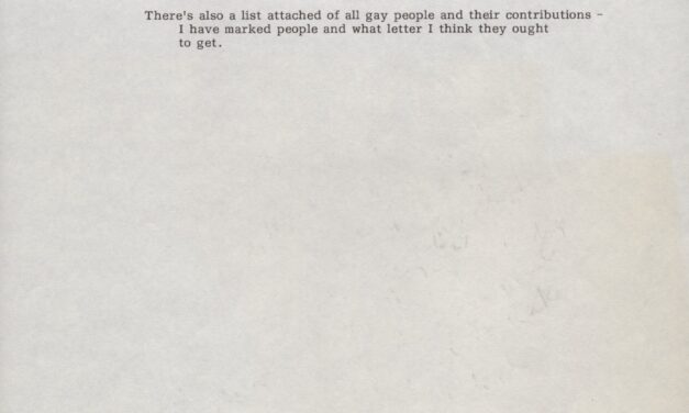 AB 70; Follow-up mailing, 1983-1984 (Box 5, 14)