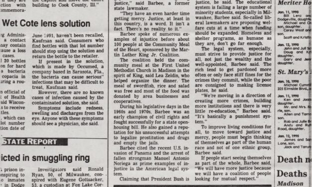 Barbee, Lloyd, 1983-1985 (Box 2, 4)