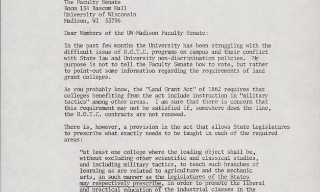 Faculty Senate, 1987-1988 (Box 6, 7)