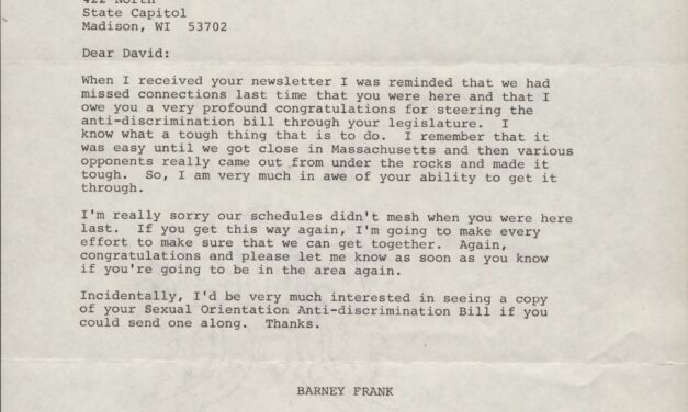 Frank, Barney, 1983-1989 (Box 5, 3)