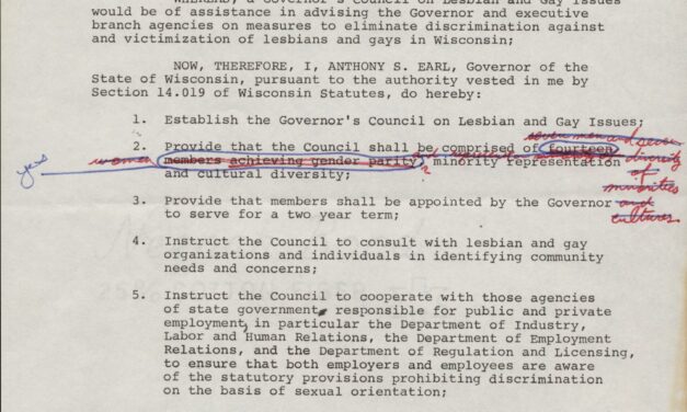 Governor’s Council on Lesbian and Gay Issues (Box 1, 23)