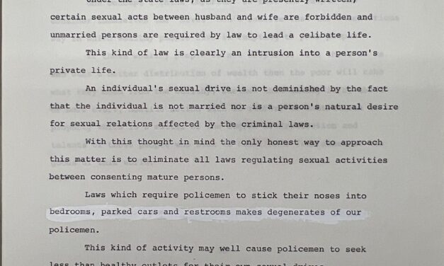 Legislative and Subject Files; Comment (Barbee’s Newsletter); Articles; February 9, 1971-August 1973 (Box 22, 12)