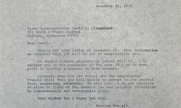 Legislative and Subject Files; Correspondence, General; Alphabetical, 1973-1976; A-H (Box 27, 4)