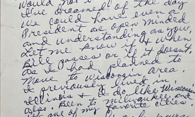 Legislative and Subject Files; Correspondence, General; Legislative; 1961-1974 (Box 25, 3)