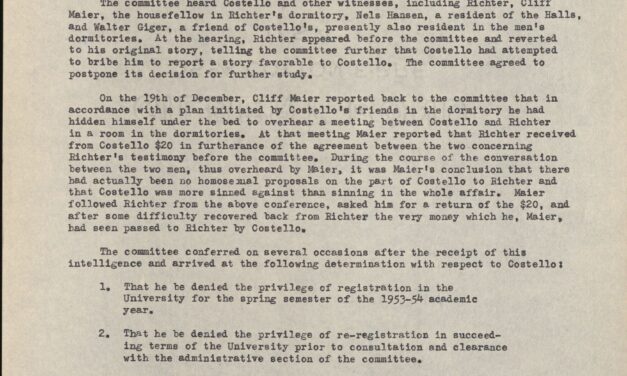 Series 5/87_COSCA_1953 conduct – costello (Box 1, 3)