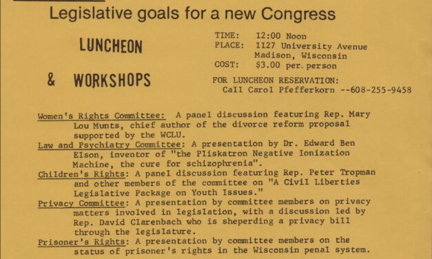 WCLU Board (Box 13, 100)