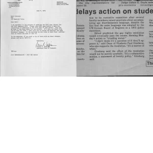 Barb Constans papers, 1976-1979