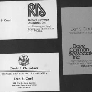Dan Curd papers, 1979-1987